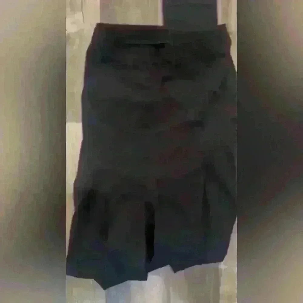 ASSETS RED HOT LABEL SPANX Women's Black Leggings with Leather Trim S petite - Picture 2 of 5
